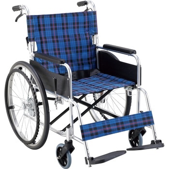 ワイドタイプ車いす (自走式・背折れタイプ) KS50M マキテック