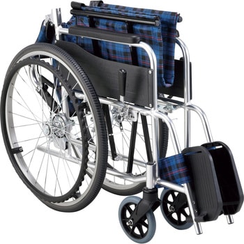ワイドタイプ車いす (自走式・背折れタイプ) KS50M マキテック