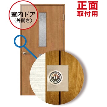 扉や引出しのカギ! WAKI