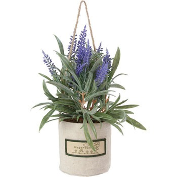 ラベンダーハンギング 横浜ディスプレイミュージアム フェイクフラワー 通販モノタロウ Gla 1265