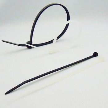 普通結束バンド(黒) デンカエレクトロン