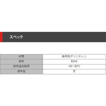 屋外用コルゲートチューブ デンカエレクトロン