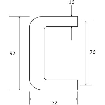 木製取手 塗装可能 WAKI(和気産業)