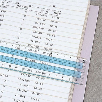 コンピューター読み取り定規 西敬(イカリボシ)