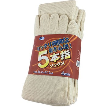 AG250 5本指 生成 4足組 Workstyle ACE(ワークスタイルエース)