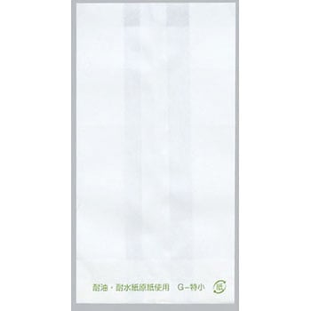 ニュー耐油・耐水紙袋 平袋 福助工業