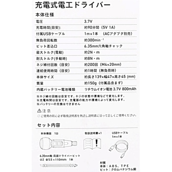 電工ドライバー WIZ'A