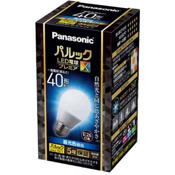 AC100V/4.4W/E26 電球/LED(全方向・昼光色) エスコ