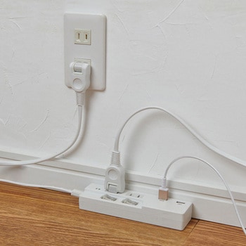 100V/14A テーブルタップ(USBポート/個別スイッチ付) エスコ