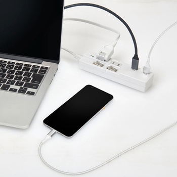 100V/14A テーブルタップ(USBポート/個別スイッチ付) エスコ