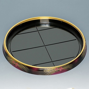 寿司容器 新丸桶 うるし 本体 福助工業