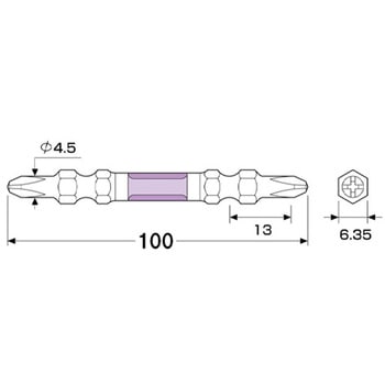 (+)衝撃吸収スリムビット エスコ