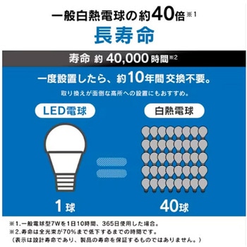 LED電球 エスコ
