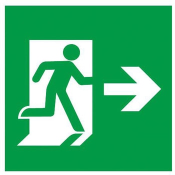 LED誘導灯用表示板(B級) エスコ