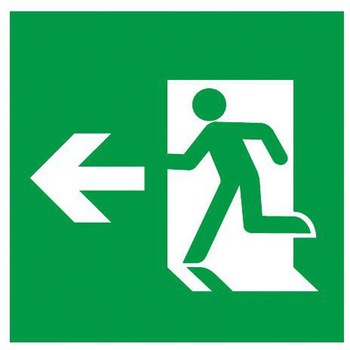 LED誘導灯用表示板(A級) エスコ