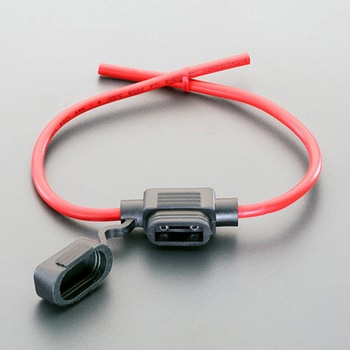 [防水型]低背ヒューズホルダー - エスコ