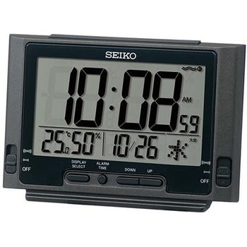 [電波]置時計 エスコ