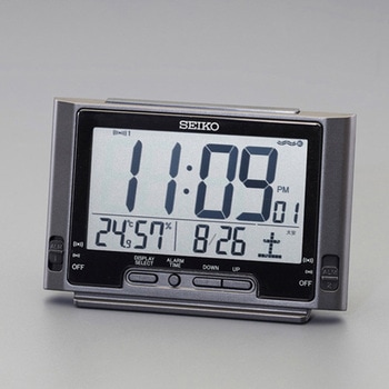 [電波]置時計 エスコ