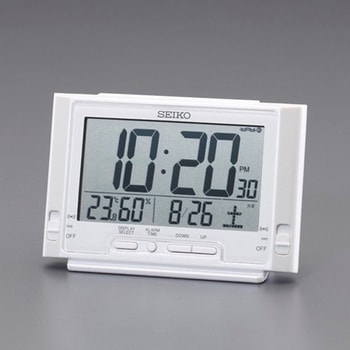 [電波]置時計 エスコ