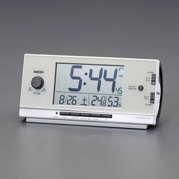 [電波]置時計 エスコ