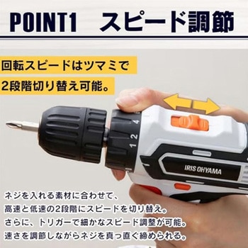 [充電式]ドライバードリル - エスコ