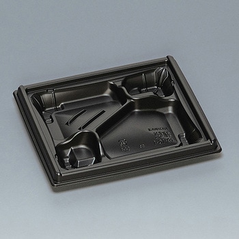 弁当容器 箱膳 本体 黒 福助工業