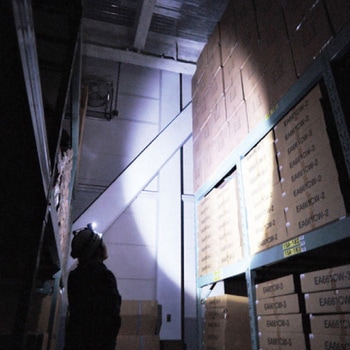 [充電式]ヘッドライト/LED(広角照明) エスコ