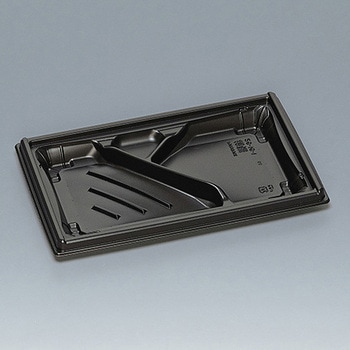 弁当容器 箱膳 本体 黒 福助工業