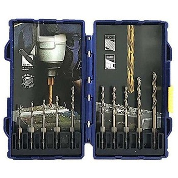 [六角軸]ステンレス用ドリルセット(Co-HSS) - エスコ