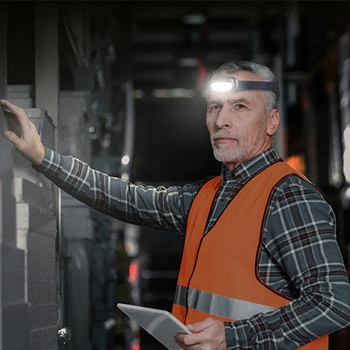 [充電式]LEDヘッドライト(高演色) エスコ