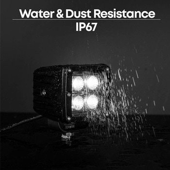 [角形]LED作業灯(車載用) - エスコ