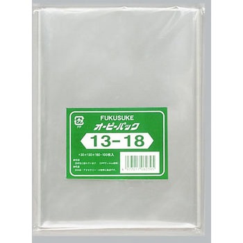 オーピーパック テープなし 福助工業