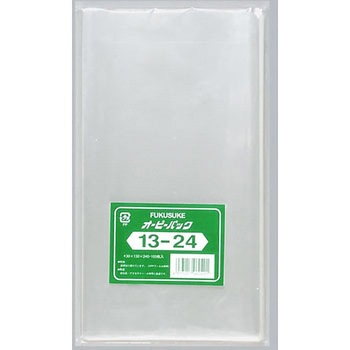 オーピーパック テープなし 福助工業