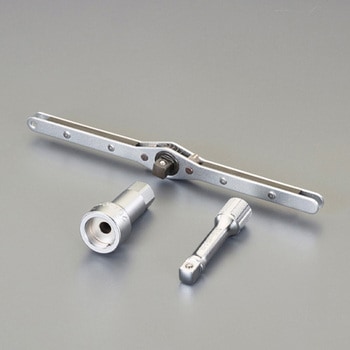 アジャスタブル丸ダイスホルダーセット エスコ