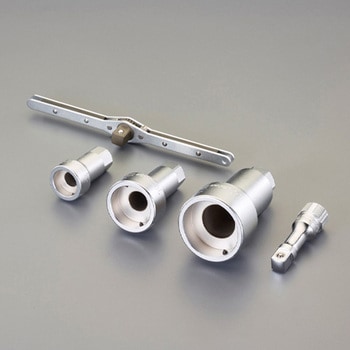 アジャスタブル丸ダイスホルダーセット エスコ