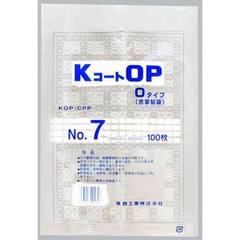 OPPパートコート規格袋 0.06×130×230mm 5000枚 A-15 :A-15:店舗用品