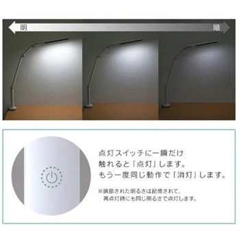 [クランプ式]LEDライト - エスコ