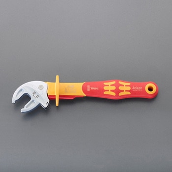 [アジャスト式]絶縁スピードレンチセット(ラチェット機構付) エスコ