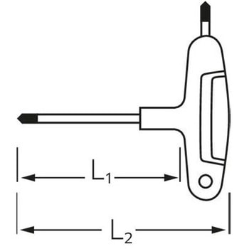 [TORX]T型ドライバー - エスコ