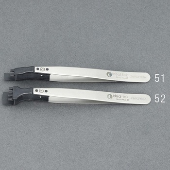 [交換式]WAFER用ピンセット(ESD/PEEK/ステンレス製) エスコ