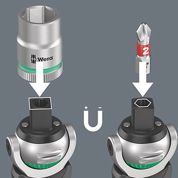 [ラチェット式]コンビネーションドライバービットセット エスコ