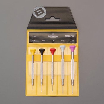 [ステンレス製](-)精密ドライバーセット エスコ