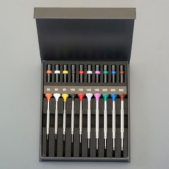 [ステンレス製](-)精密ドライバーセット - エスコ