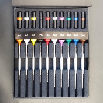 [ステンレス製](-)精密ドライバーセット - エスコ