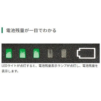 [充電式/AC100V兼用]LED作業灯セット - エスコ