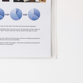 クリアーホルダー(ふた付) エスコ