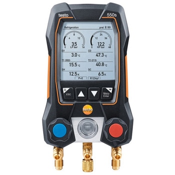 [R404A・R407C]デジタルマニホールドキット(ワイヤレス測定) エスコ