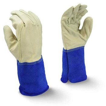 MIG・TIG溶接用革手袋(牛革) - エスコ