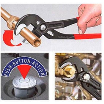 ウォーターポンププライヤーセット - エスコ