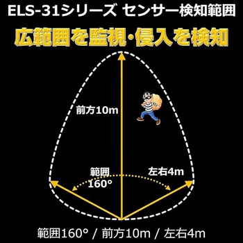 LEDセンサーライト(電池式) エスコ
